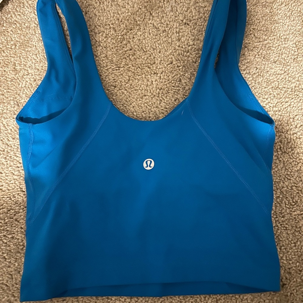 lululemon align tank top in size: 0 color: poolside